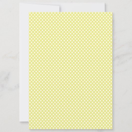 Invitation Baby shower citron mignon