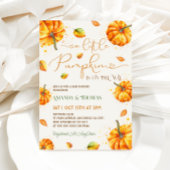 Invitation Baby-Shower Citrouille