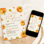 Invitation Baby-Shower Citrouille