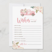 Invitation Baby shower citrouille De Camion Désire Pour La Ca (Devant)