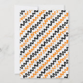 Invitation baby shower Citrouille d'Halloween "C'est un garço (Dos)