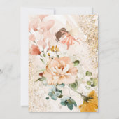 Invitation baby shower citrouille Un Peu Citrouille Sur Le Ch (Dos)