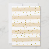 Invitation Baby shower Citrouille Woodland (Dos)