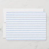 Invitation Baby Shower Classique Poème Garçon Fleur Jar Party (Dos)