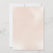 Invitation Baby shower classique Rose rose bébéQ Barbecue (Dos)