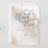Invitation Baby shower cloud | Neutre les sexes (Devant)