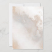 Invitation Baby shower cloud | Neutre les sexes (Dos)