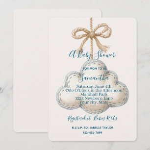 Invitation Baby Shower Cloud Nine