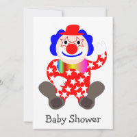 Baby shower Clown Design
