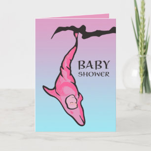 Invitation baby shower (cocon dauphin)