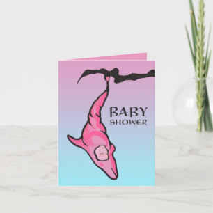 Invitation baby shower (cocon dauphin)