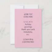 Invitation baby shower (cocon dauphin) (Dos)