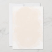 Invitation Baby shower Coeur bleu Chien à Chien à Chien à Chi (Dos)