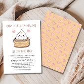 Invitation Baby shower Coeurs Doux