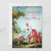 INVITATION BABY SHOWER COLORÉ (Devant)