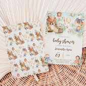 Invitation Baby Shower Comptine