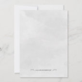 Invitation Baby shower Confetti Argent (Dos)