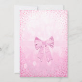 Invitation Baby shower | Confetti rose (Dos)