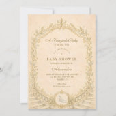 Invitation Baby-Shower Conte de Fées Enchanté (Devant)