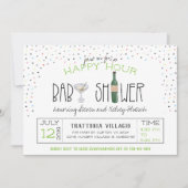 Invitation Baby shower couple | Bonne heure (Devant)