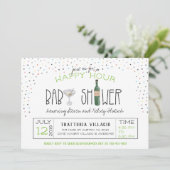 Invitation Baby-Shower Couple | Happy Hour (Debout devant)