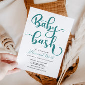 Invitation Baby shower Couples Bébé Bash