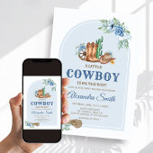 Invitation Baby Shower Cow-boy