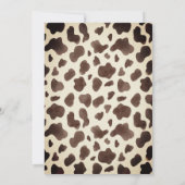 Invitation Baby shower CowBoy Ranch personnel (Dos)