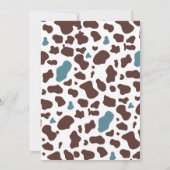 Invitation Baby shower Cowboy Wild West Invitation (Dos)