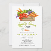 Invitation Baby shower CULTIVÉE LOCALEMENT (Devant)