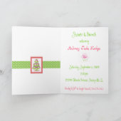 Invitation Baby shower Cupcake (Intérieur)