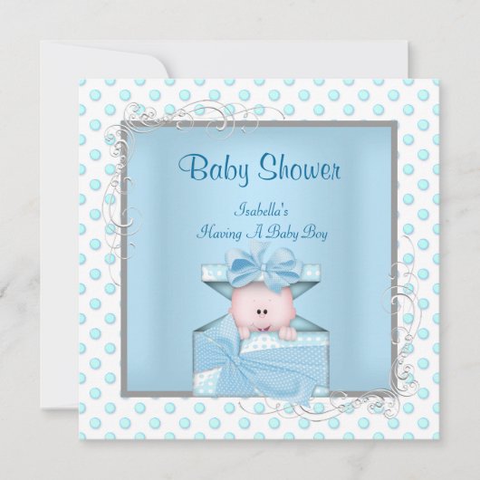 Invitation Baby shower Cute (Devant)