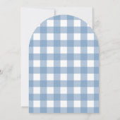 Invitation Baby shower Cute Denim (Dos)