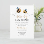 Invitation Baby shower d'Abeille de Bumble (Debout devant)