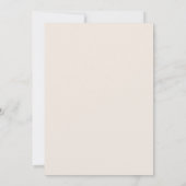 Invitation Baby shower d'abeilles (Dos)