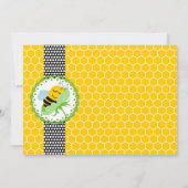Invitation Baby shower d'abeilles (Dos)