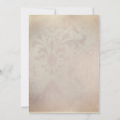 Invitation Baby shower d'accueil Magic Owl (Dos)