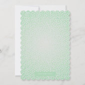 Invitation Baby shower d'agneau (Dos)