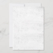 Invitation Baby shower d'alligator adorable (Dos)