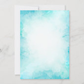 Invitation Baby shower d'ananas adorable (Dos)