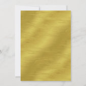 Invitation Baby shower d'ananas tropicale (Dos)