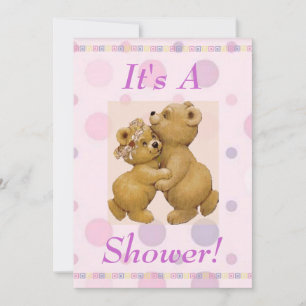 Invitation Baby shower dansant