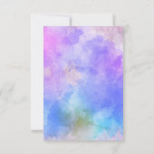 Invitation Baby shower d'aquarelle Cute Panda Bear (Dos)