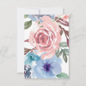 Invitation Baby shower d'aquarelle Dachshund (Dos)