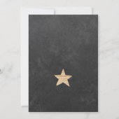 Invitation Baby shower d'aquarelle de bois d'hiver (Dos)