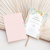 Invitation Baby shower d'aquarelle Spring Floral Arch Pastel