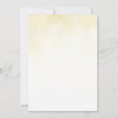 Invitation Baby shower d'aquarelle tropicale Ocean Beach (Dos)