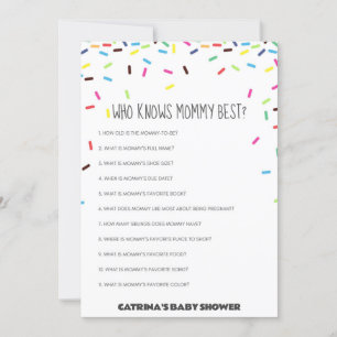 Invitation Baby shower d'arrosage - Nom modifiable, 5x7