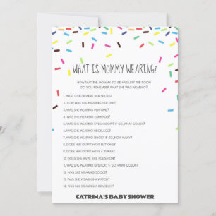 Invitation Baby shower d'arrosage - Nom modifiable, 5x7