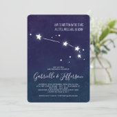 Invitation Baby shower d'astrologie Aries (Debout devant)